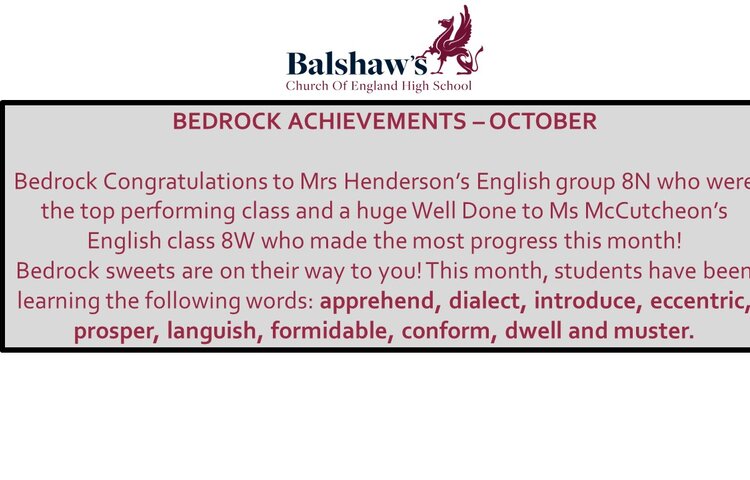 Image of Bedrock Achievements for October